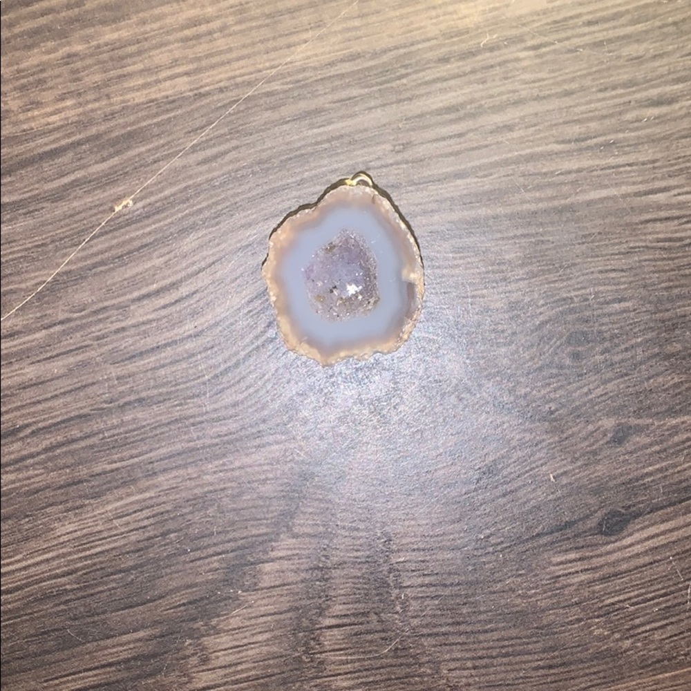 Geode pendant